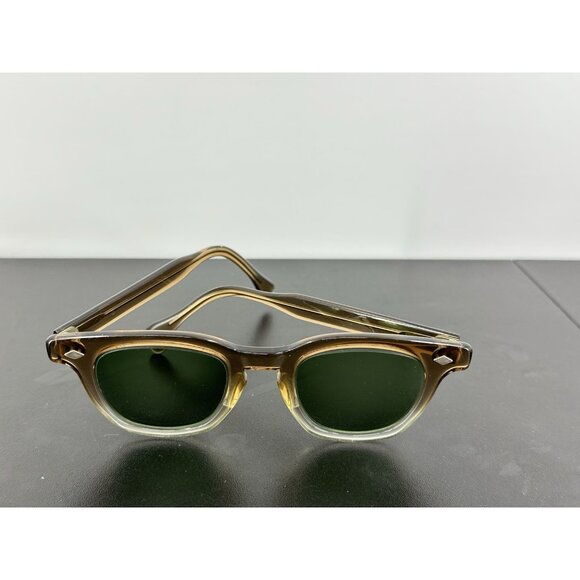 American Eyeglasses 1950’s (4-1/4-5-1/2 USA) BROWN GRADIENT 44-20-135( C3-20) - Picture 14 of 14